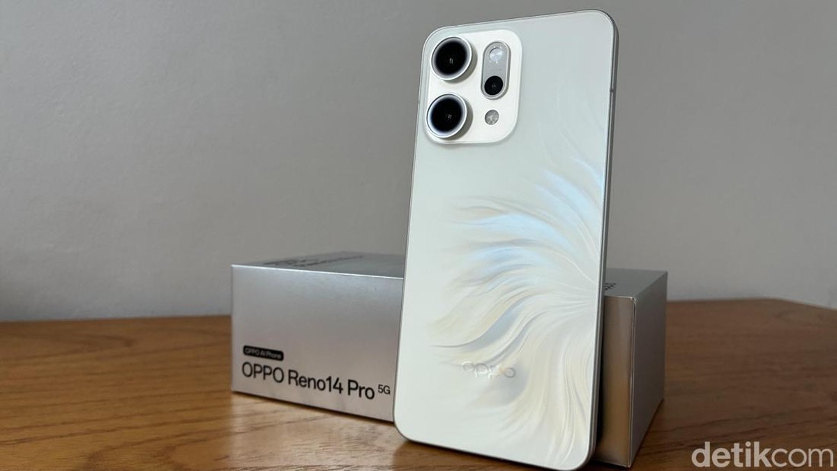 Intip Desain Cantik Oppo Reno 14 Pro, Terinspirasi Ekor Putri Duyung?