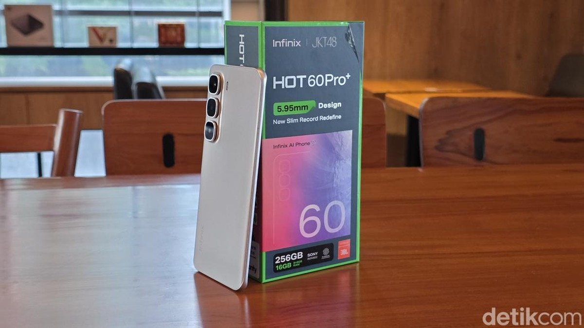 Intip Infinix Hot 60 Pro Plus, Desain Slim, Harga Ramah Kantong, Bonus JKT48!