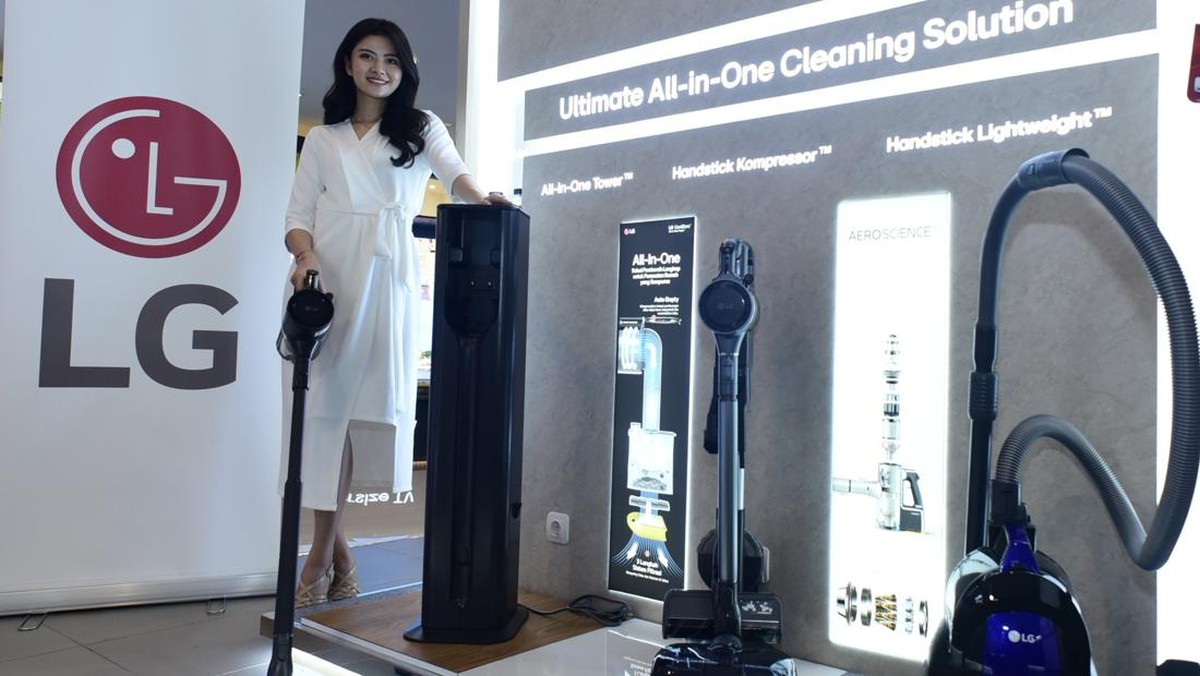 LG CordZero, Lebih dari Sekadar Penyedot Debu, Bisa Ngepel Juga!