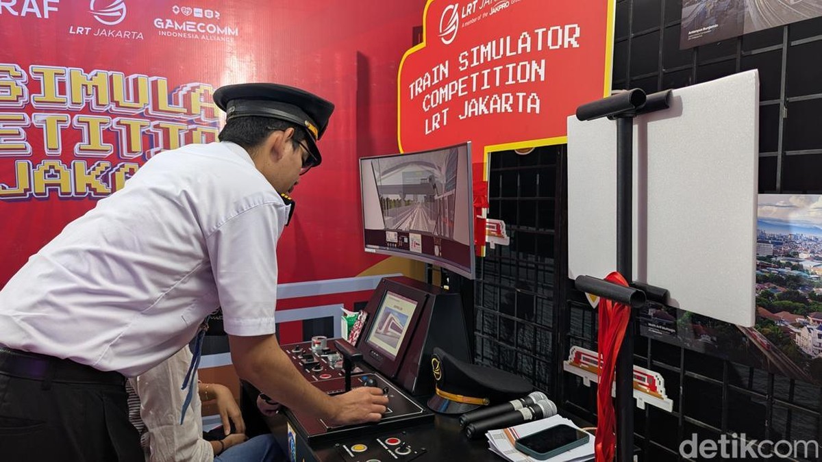 Rasakan Sensasi Jadi Masinis LRT Jakarta di Event Ini!