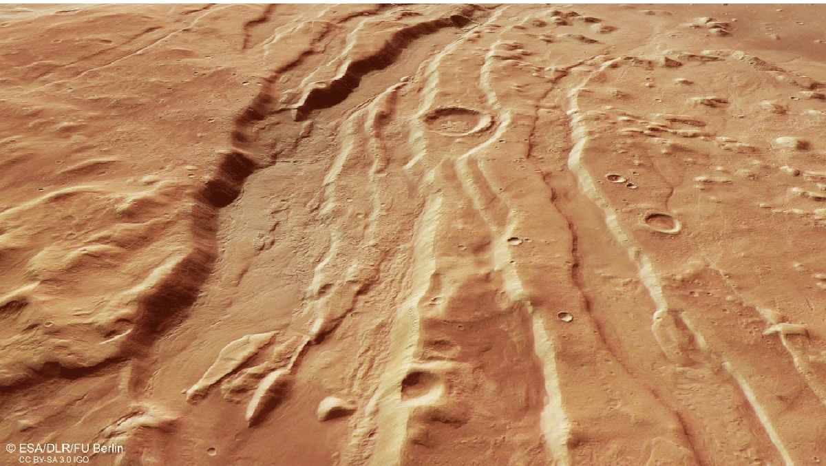 Rahasia Tersembunyi di Balik Retakan Tanah Mars, Kisah Masa Lalu Planet Merah Terungkap