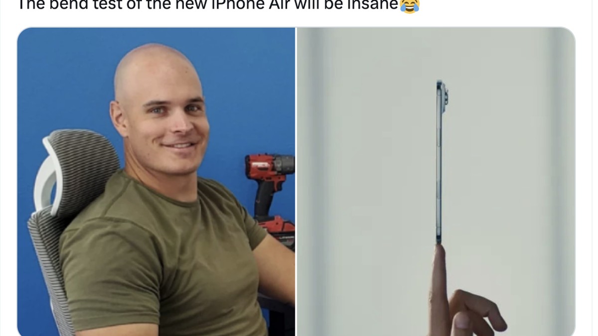 iPhone Air Setipis Ini? Netizen Auto Bikin Meme!
