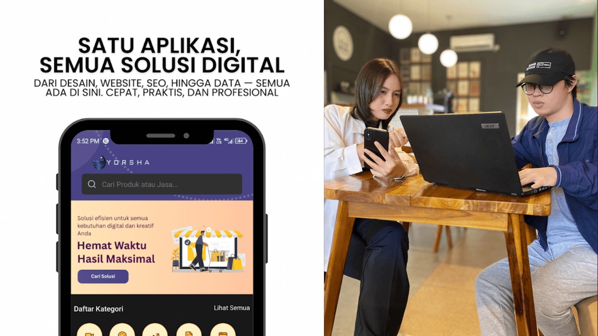 Yorsha, Cara Mudah Cari Freelancer & Produk Digital Berkualitas di Indonesia