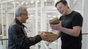 Ketika Bos Nvidia Kirimkan 'PC AI Super' Spesial ke Elon Musk