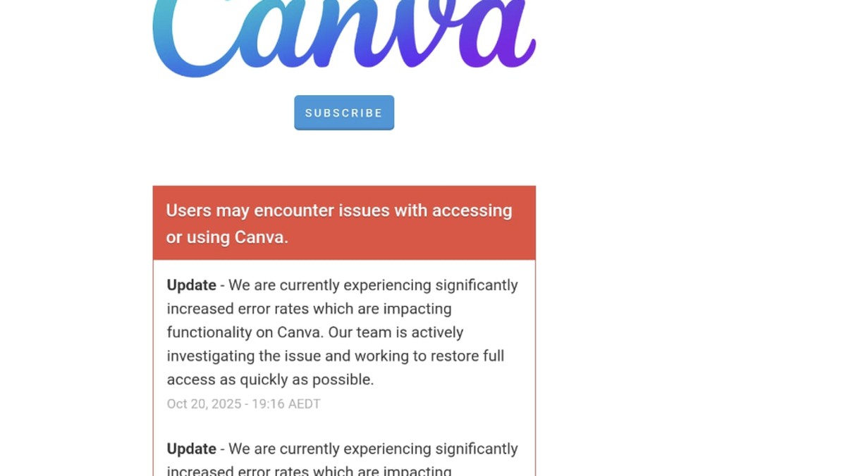 Canva Lagi Ngambek? Pengguna di Seluruh Dunia Mengeluh!