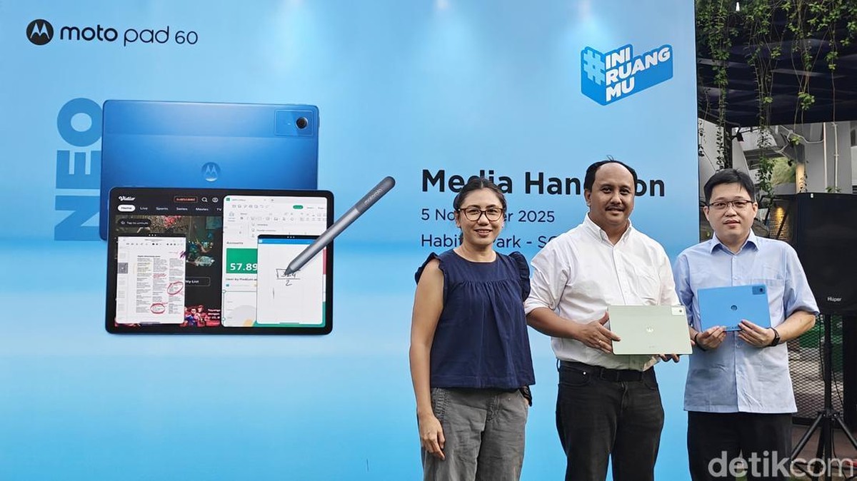Motorola Moto Pad 60 Neo Akhirnya Mendarat di Indonesia! Harganya Bikin Penasaran?
