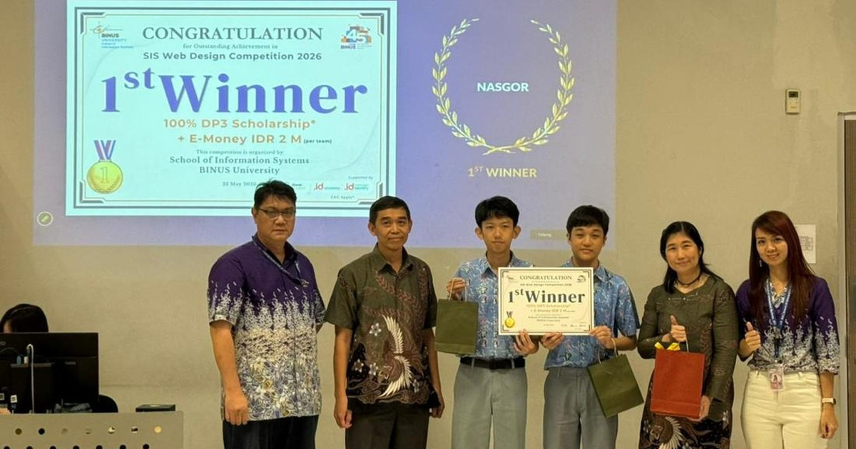 Masa Depan Digital di Tangan Pelajar Juara Web Design 2026!