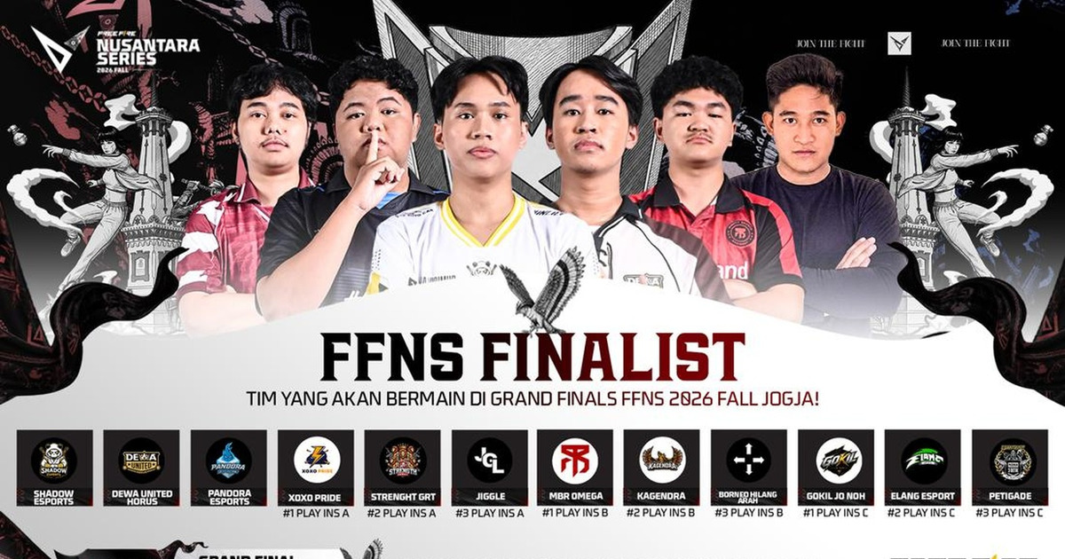 12 Tim Free Fire Terbaik Siap Guncang Grand Final FFNS