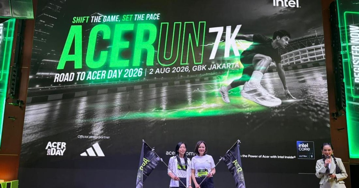 Acerun 2026 Lari Cerdas Bareng AI dan Hidup Sehat