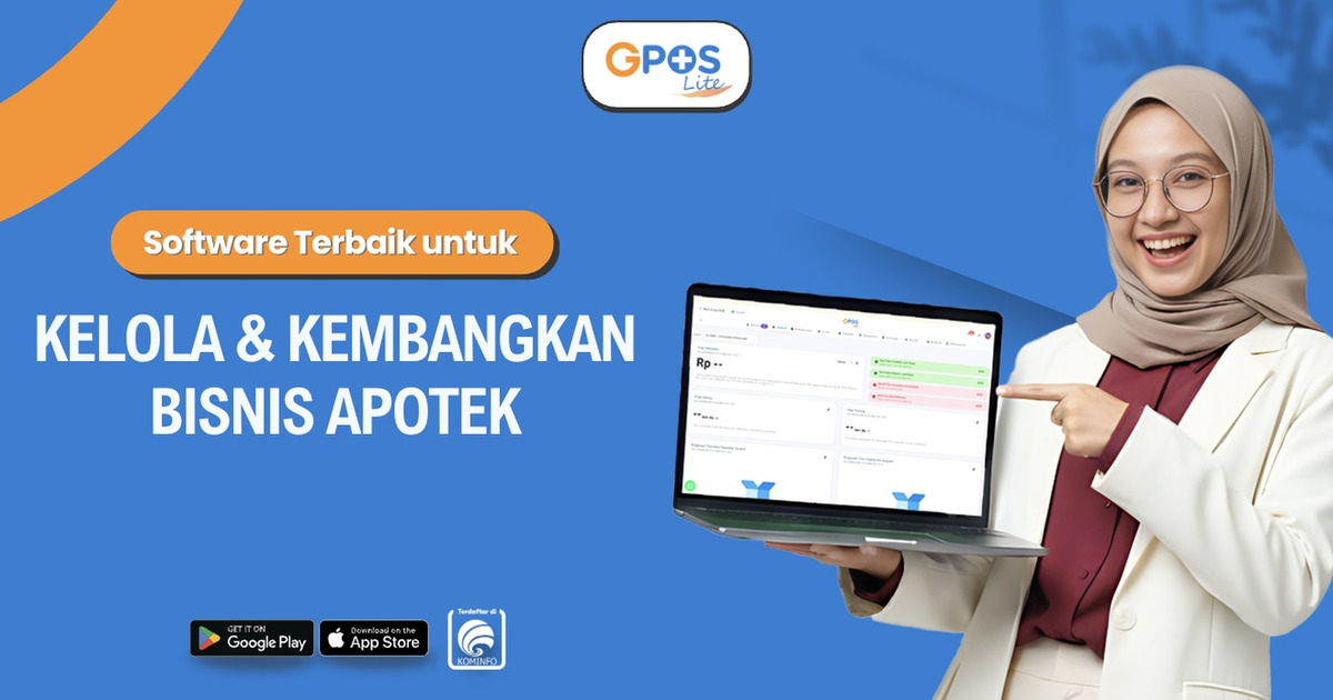 GPOS Lite Kunci Apotek Modern Makin Untung dan Efisien