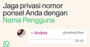 Terungkap WhatsApp Punya Username Privasi Aman Tanpa Nomor