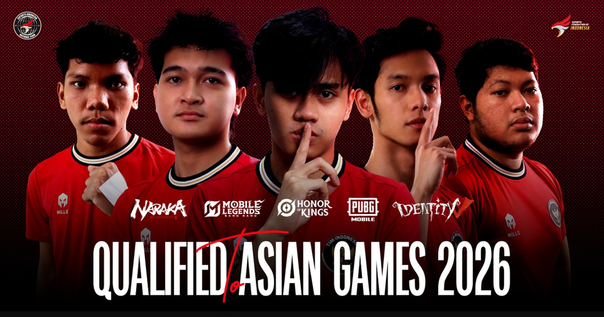 Tiket Aman! Indonesia Dominasi Kualifikasi Esports Asian Games 2026