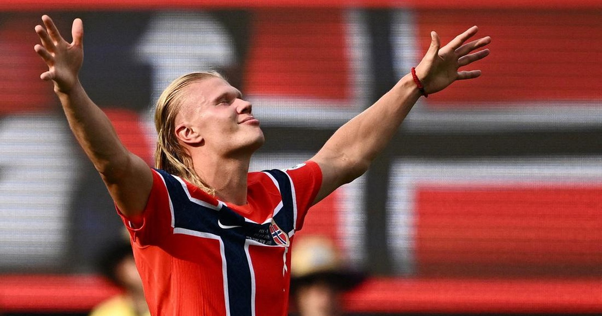 Haaland Bikin Geger Norwegia Kalahkan Brasil di Piala Dunia!