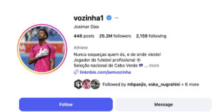 Keajaiban Vozinha Kiper Cabo Verde Raih 25 Juta Follower