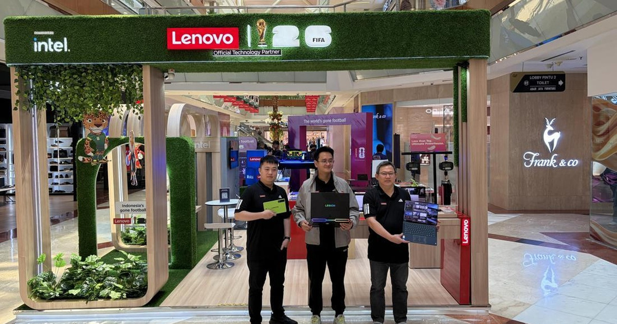 Lenovo Pamer Koleksi FIFA World Cup 26, Desainnya Bikin Melongo