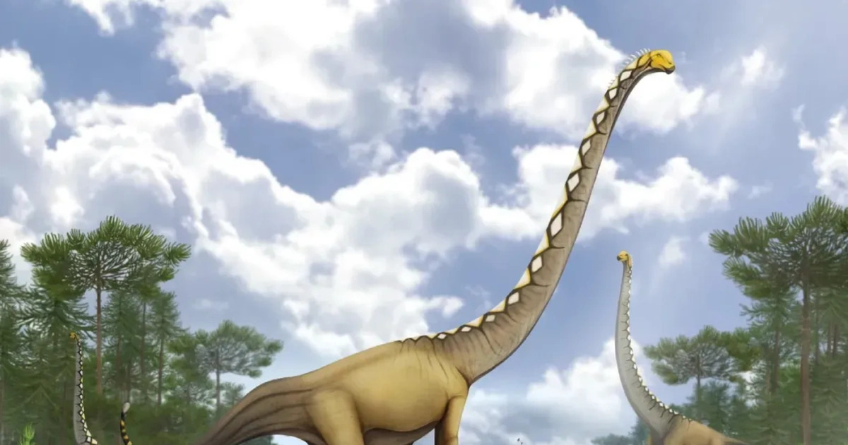 Thailand Ungkap Dinosaurus Raksasa Berleher Ekstrem Baru