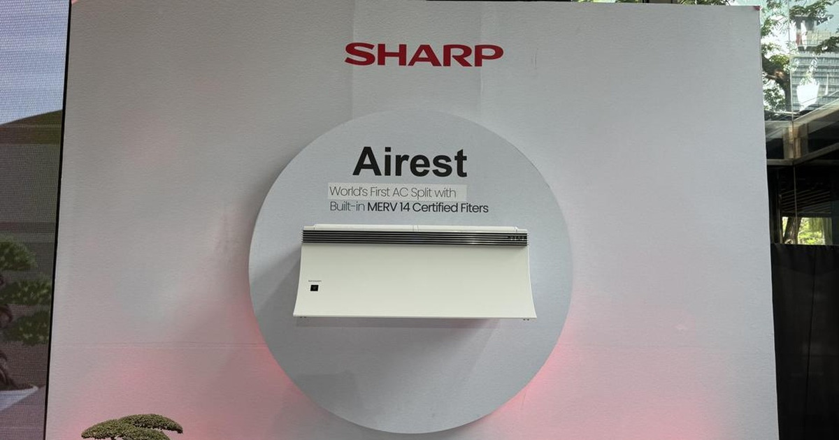 AC Pertama Dunia Jernihkan Udara Sharp Airest Ubah Standar