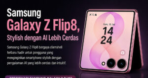 Z Flip8 Unggul Gaya Fitur AI Smart Makin Memukau